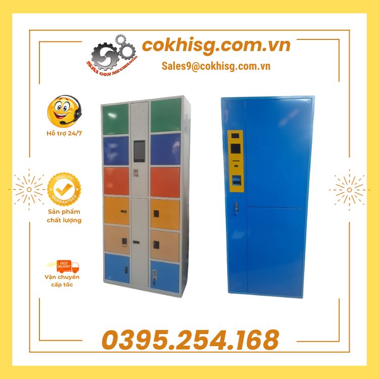 Tủ locker bằng thép sơn tĩnh điện chất lượng cao